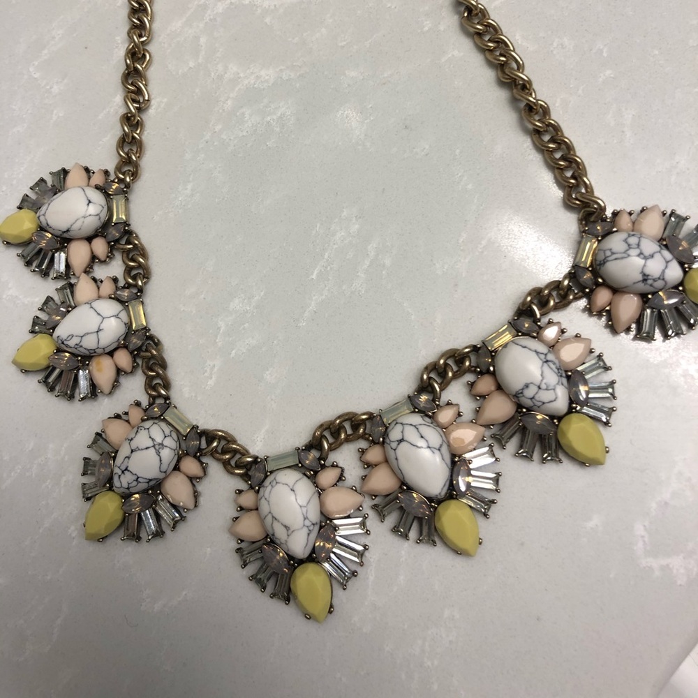3 J Crew and Banana Republic Statement Necklaces